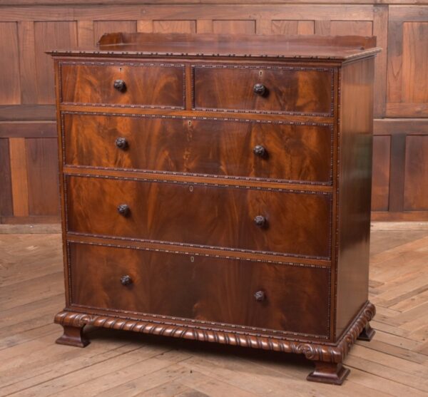 Edwardian Flame Mahogany Edwardian Flame Mahogany Front 2 Over 3 Chest SAI2285