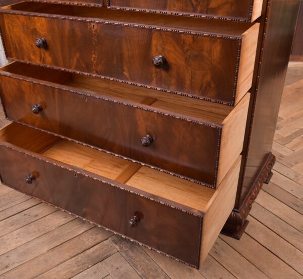 Edwardian Flame Mahogany Edwardian Flame Mahogany Front 2 Over 3 Chest SAI2285 - Image 12