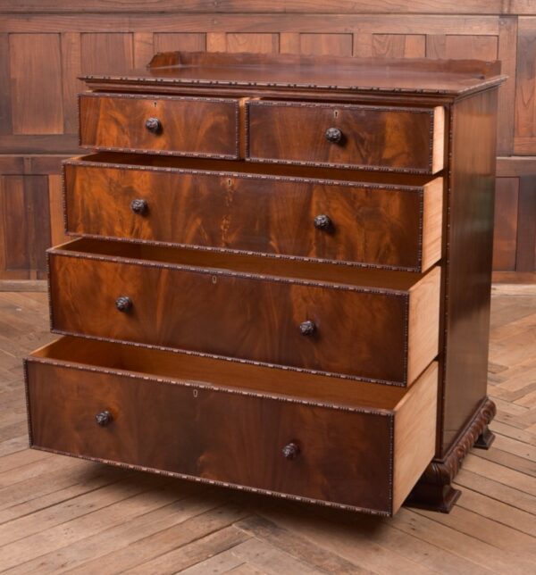 Edwardian Flame Mahogany Edwardian Flame Mahogany Front 2 Over 3 Chest SAI2285 - Image 13