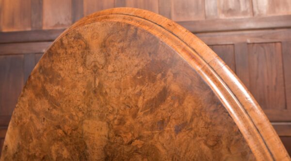 Victorian Burr Walnut Snap Top Table SAI2281 Antique Tables 5