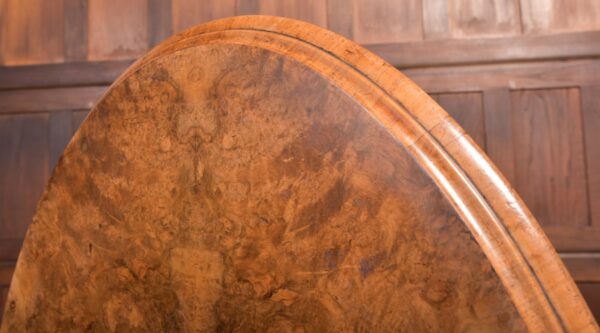 Victorian Burr Walnut Snap Top Table SAI2281 - Image 3
