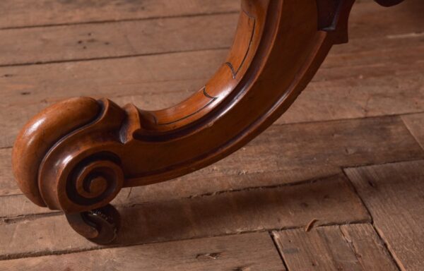 Victorian Burr Walnut Snap Top Table SAI2281 Antique Tables 16