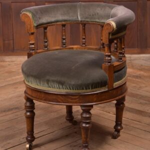 Oak Revolving Desk Chair SAI2286 Antique Chairs