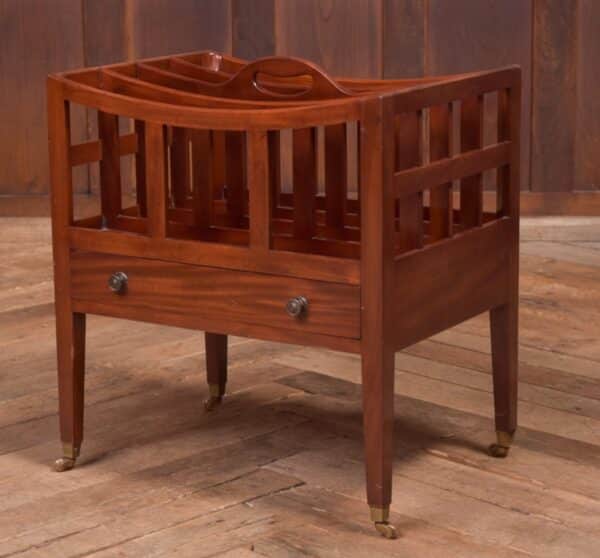 Edwardian Mahogany Canterbury SAI2290