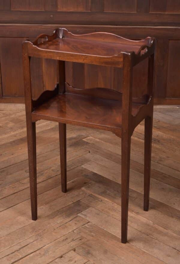 Georgian Mahogany Bedside Table SAI2296