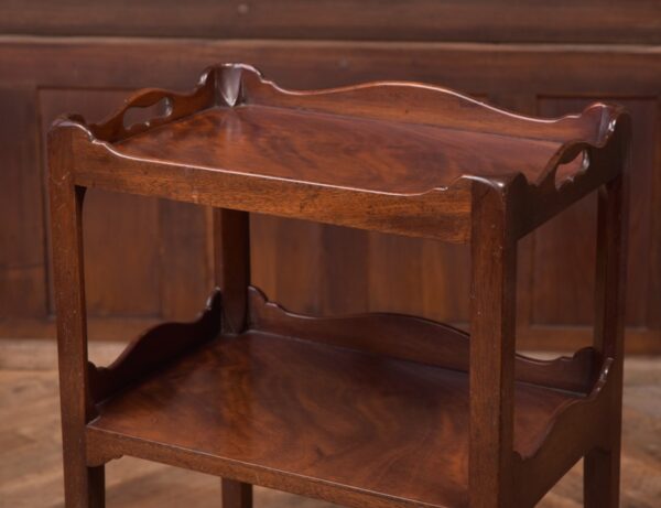 Georgian Mahogany Bedside Table SAI2296 - Image 2