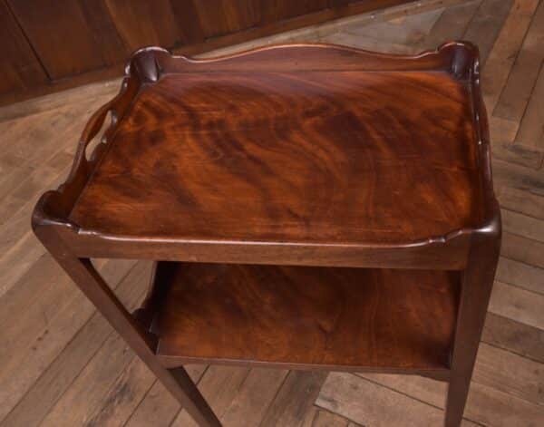 Georgian Mahogany Bedside Table SAI2296 - Image 5