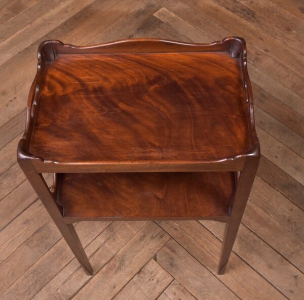 Georgian Mahogany Bedside Table SAI2296 - Image 9