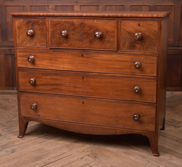19th Century 3 Over 3 Chest Of Drawers SAI2293 Antique Draws 11
