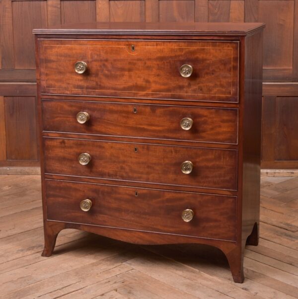 Georgian Secretaire Chest Of Drawers SAI2300