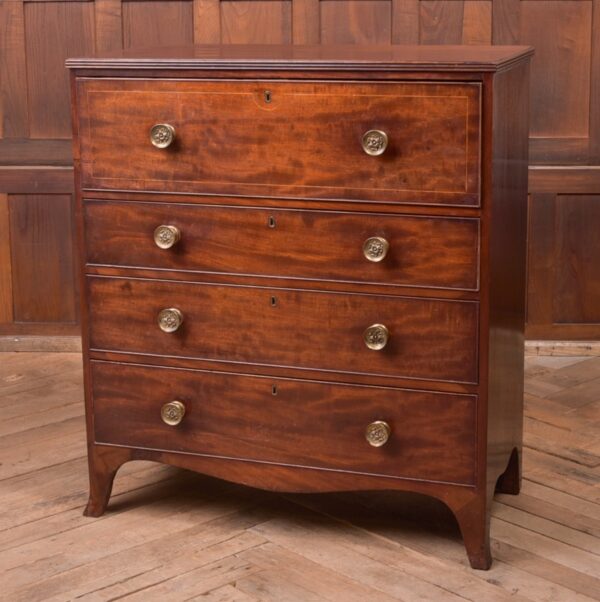 Georgian Secretaire Chest Of Drawers SAI2300 Antique Draws 3