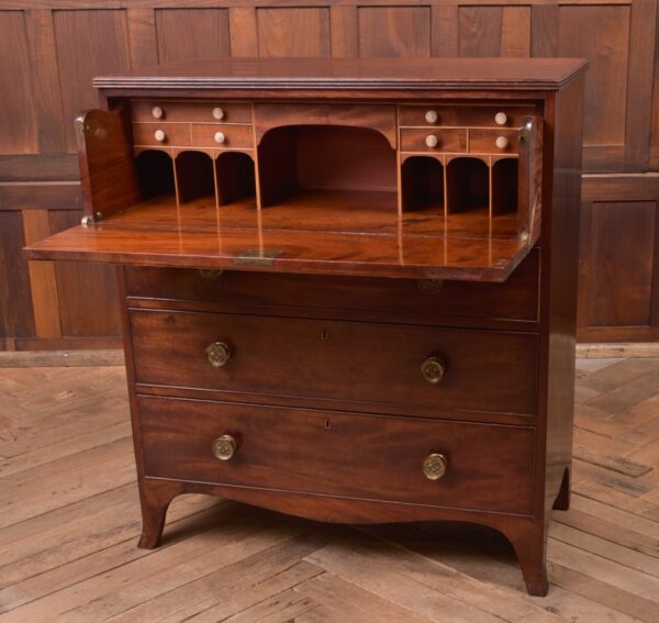 Georgian Secretaire Chest Of Drawers SAI2300 - Image 5