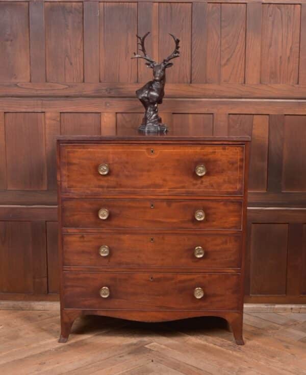Georgian Secretaire Chest Of Drawers SAI2300 - Image 13