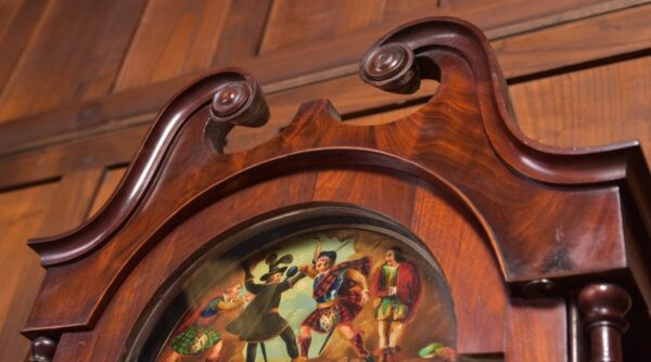 Victorian Mahogany Grandfather Clock J Adamson Of Friockheim SAI2308 - Image 6