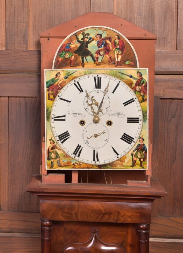 Victorian Mahogany Grandfather Clock J Adamson Of Friockheim SAI2308 Antique Clocks 10
