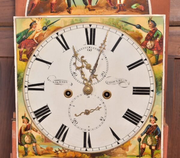 Victorian Mahogany Grandfather Clock J Adamson Of Friockheim SAI2308 Antique Clocks 12