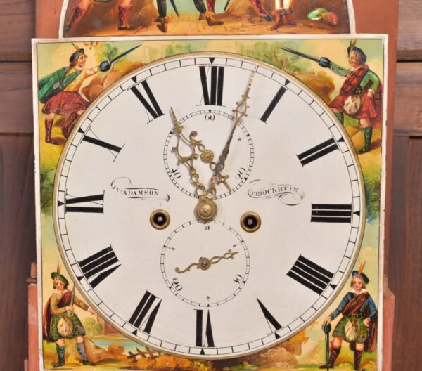 Victorian Mahogany Grandfather Clock J Adamson Of Friockheim SAI2308 - Image 10