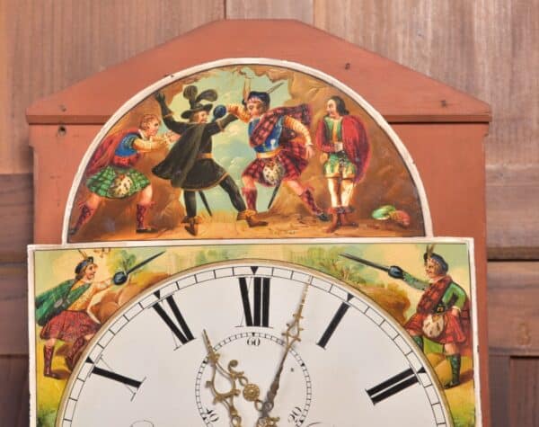 Victorian Mahogany Grandfather Clock J Adamson Of Friockheim SAI2308 Antique Clocks 13