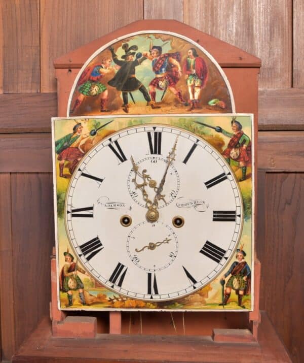 Victorian Mahogany Grandfather Clock J Adamson Of Friockheim SAI2308 - Image 13