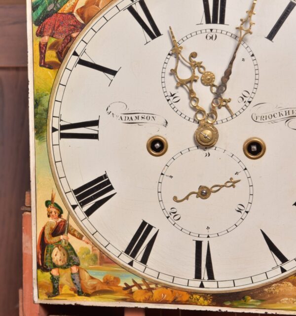 Victorian Mahogany Grandfather Clock J Adamson Of Friockheim SAI2308 Antique Clocks 16