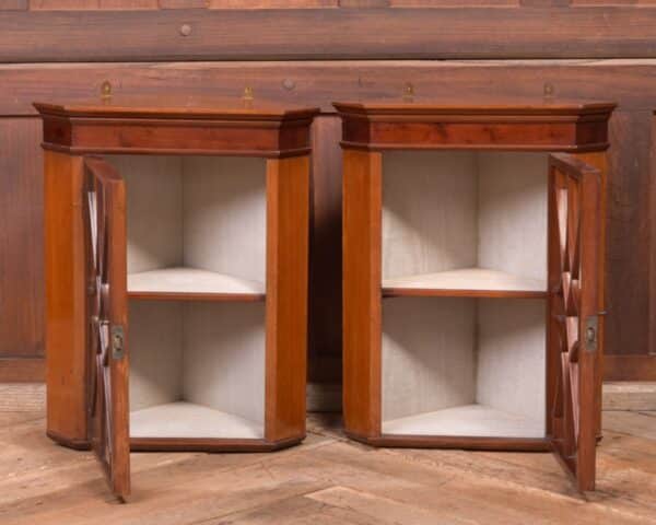 Pair Of Edwardian Mahogany Corner Cabinets SAI2309 Antique Cabinets 8