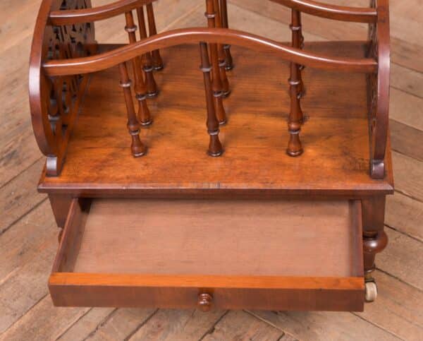 Victorian Walnut Canterbury SAI2314 Antique Furniture 9