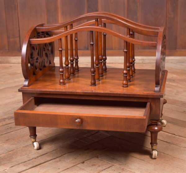 Victorian Walnut Canterbury SAI2314 Antique Furniture 8