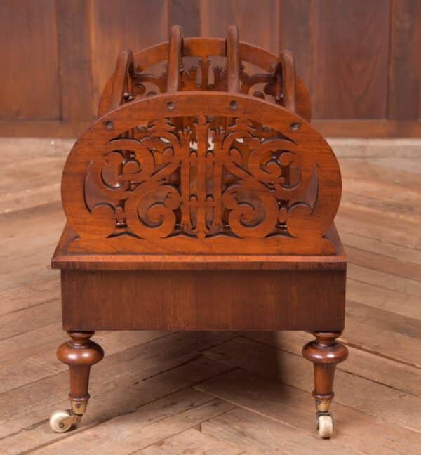Victorian Walnut Canterbury SAI2314 Antique Furniture 7