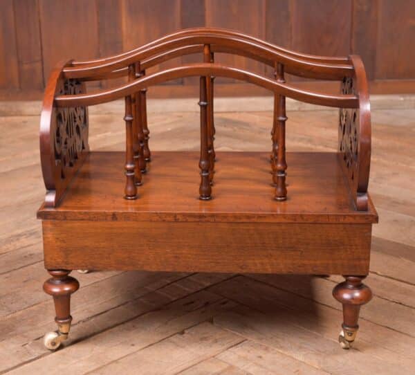 Victorian Walnut Canterbury SAI2314 Antique Furniture 6