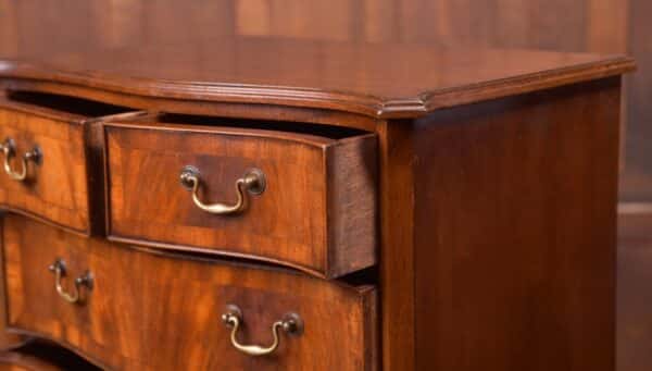 Edwardian Serpentine Chest Of Drawers SAI2317 - Image 4