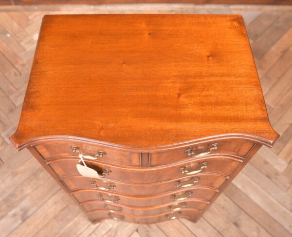 Edwardian Serpentine Chest Of Drawers SAI2317 - Image 11