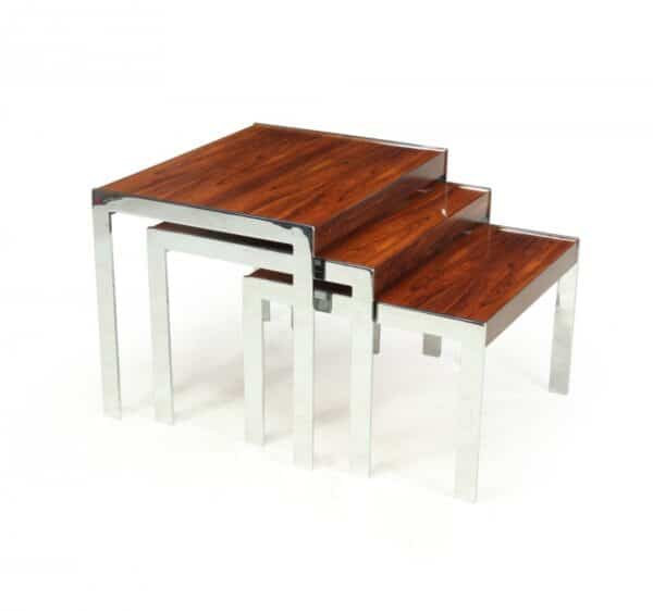 Mid century Nest of tables by Merrow Associates merrow Antique Tables 3