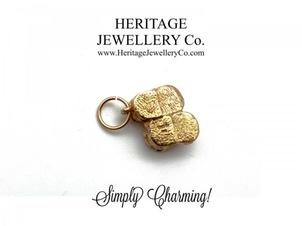 Beautiful Vintage 9ct Gold Charm - Boots / Booties / Shoes - Image 3
