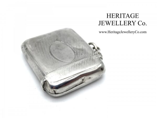 Victorian Silver Vesta Case by Arthur & John Zimmerman (c. 1886) - Image 5