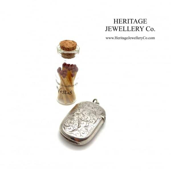 Victorian Silver Vesta Case (c. 1897) - Image 6