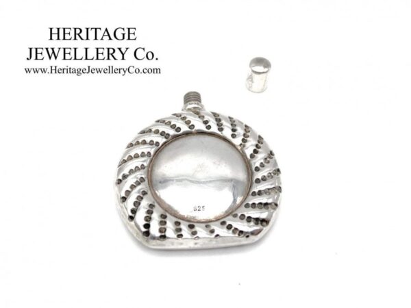Beautiful Vintage (1992) Sterling Silver Scent Bottle Antique Antique Jewellery 5