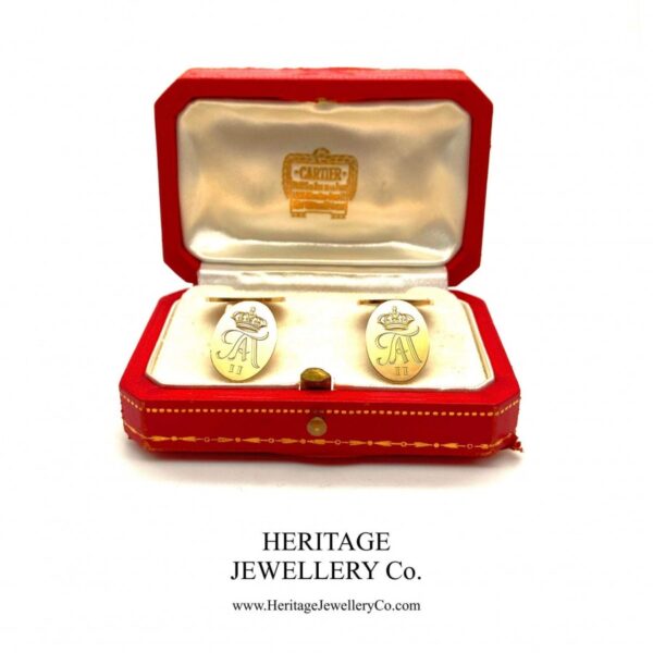 Cartier Cufflinks made for 1944 Royal Wedding cufflinks Miscellaneous 6