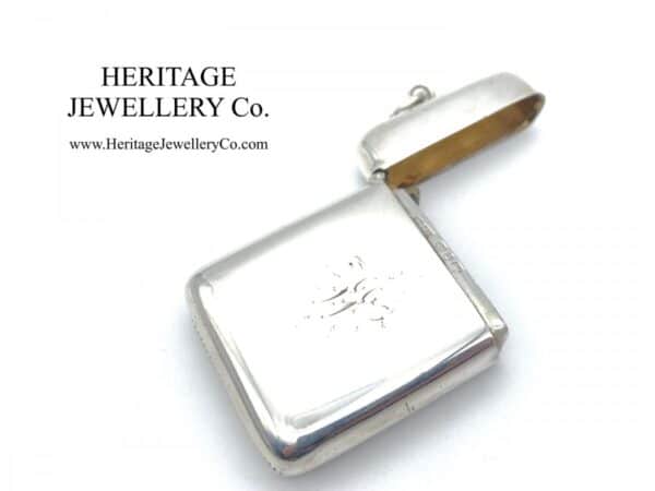 Victorian Silver Vesta Case by Stokes & Ireland (c. 1895) - Image 5
