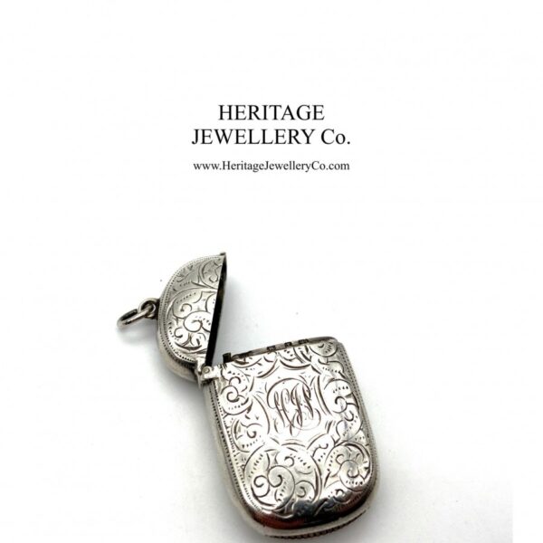 Victorian Silver Vesta Case (c. 1897) - Image 3