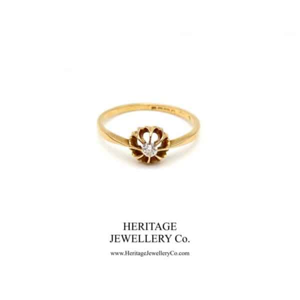 Art Deco Diamond Solitaire Ring