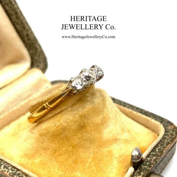 Vintage 3-Stone Diamond Ring