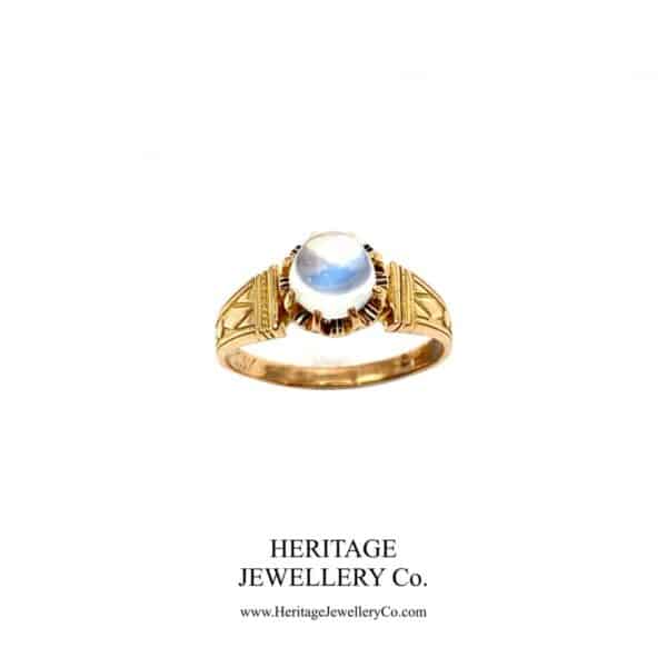Early Victorian Cabochon Moonstone Ring (c. 1847) Miscellaneous 6