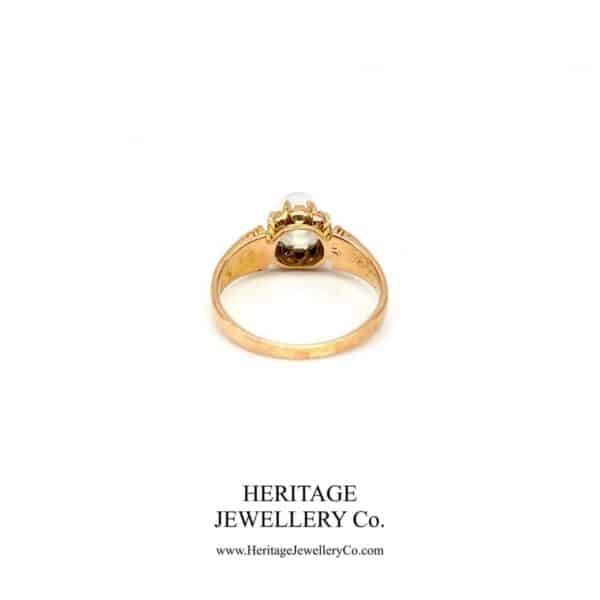 Early Victorian Cabochon Moonstone Ring (c. 1847) - Image 10