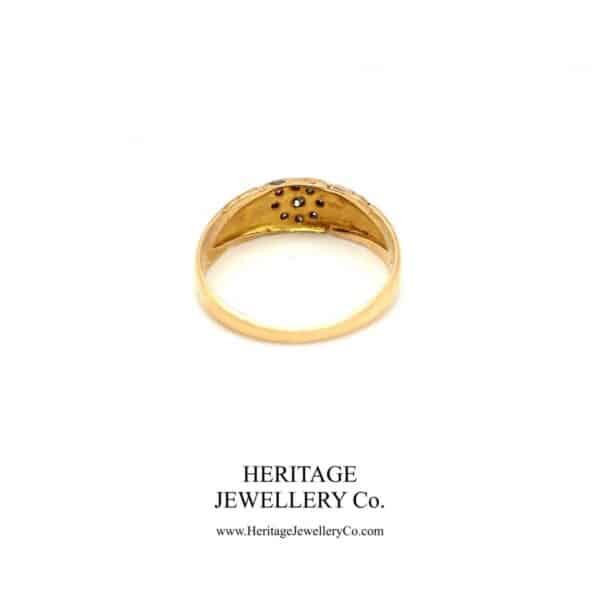 Victorian Diamond Gypsy Ring (c. 1900) - Image 6