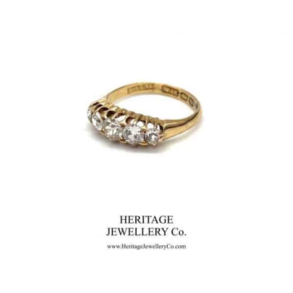 Victorian 5-Stone Diamond Ring (c.1886) Diamond Antique Jewellery 5