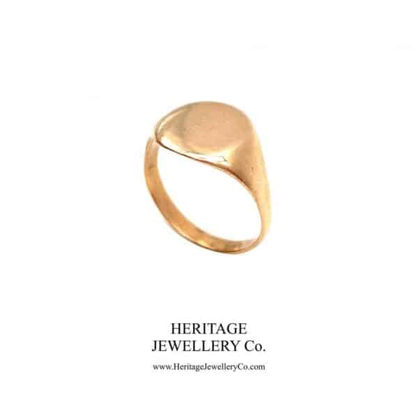 Antique Rose Gold Signet Ring (c. 1900)