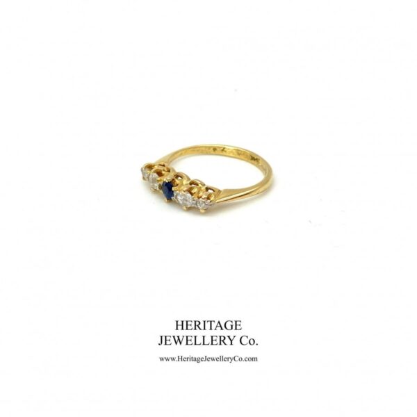 Antique Sapphire and Diamond Ring Antique Antique Jewellery 6