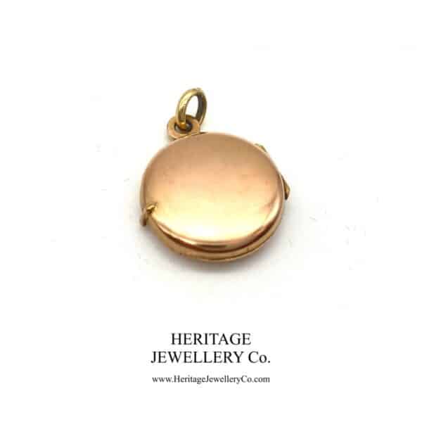 Antique Victorian Garnet, Pearl and Rose Gold Locket locket Antique Jewellery 7