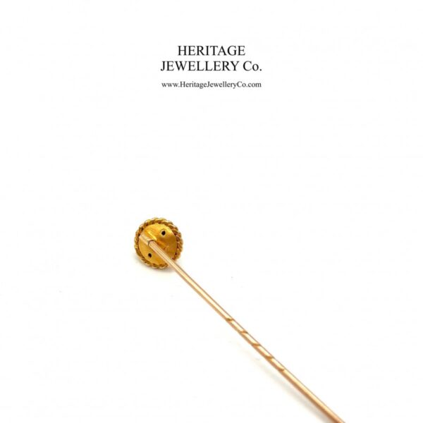 Antique Diamond & Gold Pin Antique Antique Jewellery 5