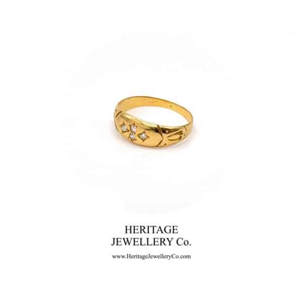 Victorian Ruby & Pearl Gypsy Ring (c.1877) - Image 7
